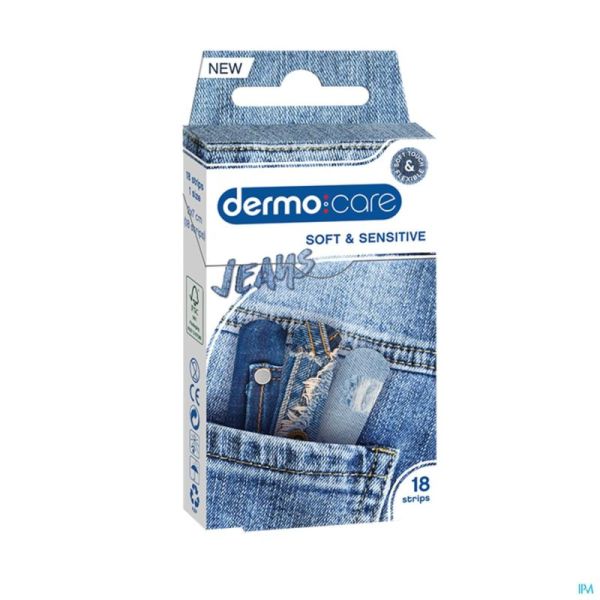 Dermo care jeans pansement    strips 18