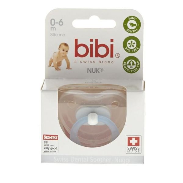 Bibi Sucette Soft Blanche 1jour Transp.