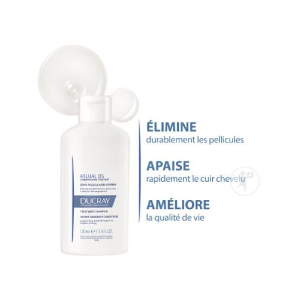 Ducray Kelual Ds Sh Traitant Pellicul.severe 100ml
