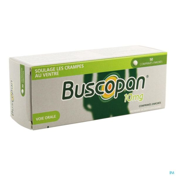 Buscopan 10mg comp pell  50 x 10mg pip