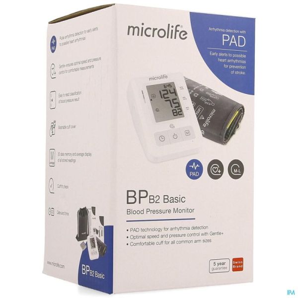 Microlife bp b2 basic tensiometre bras    otc sol