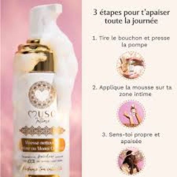 Musc Intime Mousse Nett.intime Monoi Oriental150ml