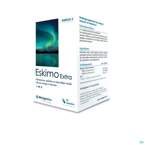 Eskimo Extra Caps 50 4518 Metagenics