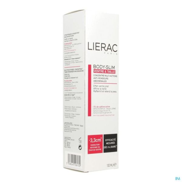 Lierac body slim ventre&taille    fl pompe 100ml