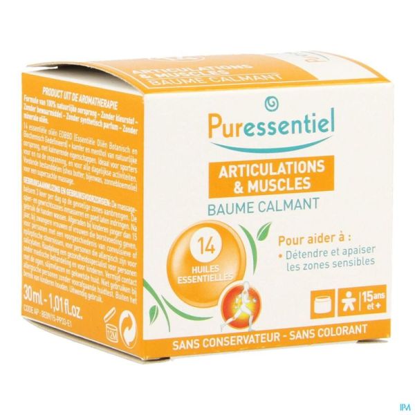 Puressentiel Articulation Baume 14 Hle Ess 30ml