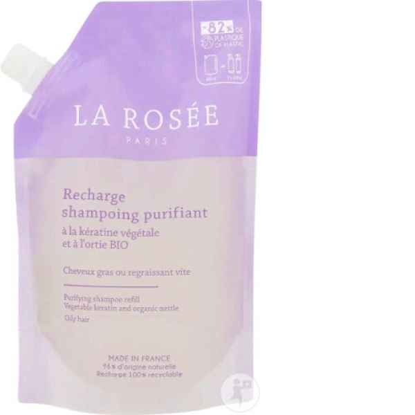 La Rosee Shampoing Purifiant Ker. Ortie Rech.400ml