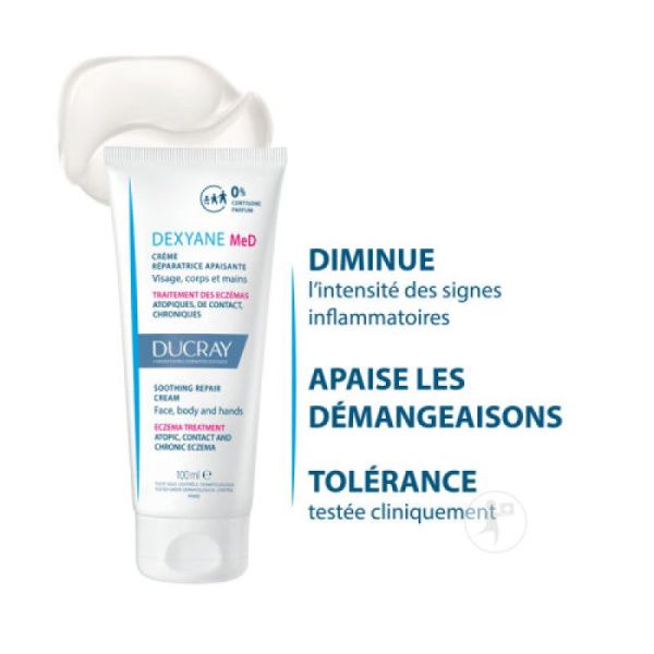 Ducray Dexyane Med Cr Reparatrice Apais. 100ml Nf