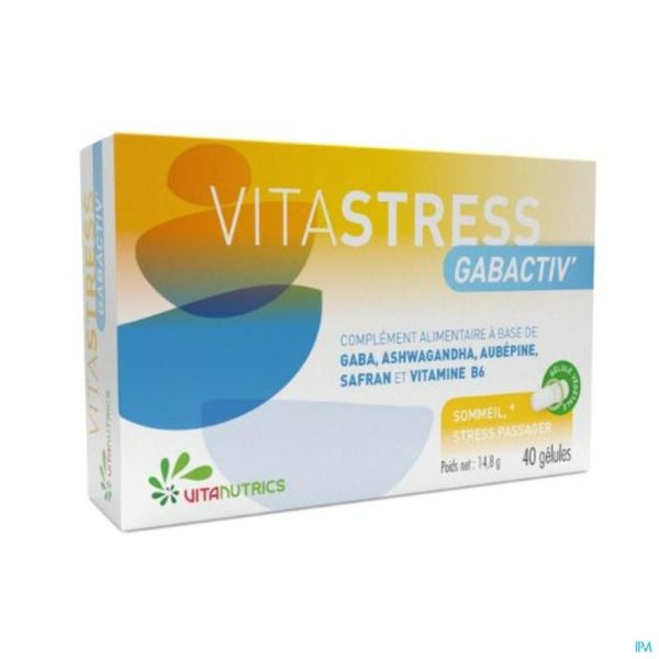 Vitastress Gabactiv Caps 40