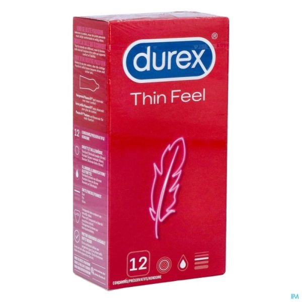 Durex Thin Feel Preservatifs 12