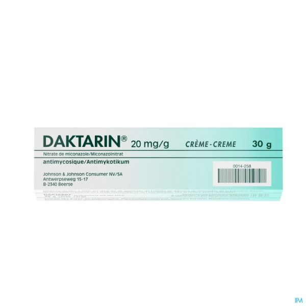 Daktarin creme derm 1 x 30g  2%