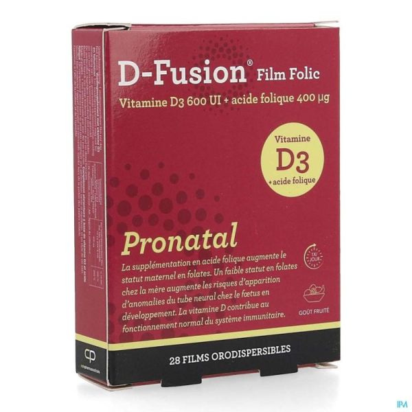 D-fusion Film Folic Film Orodisp 28