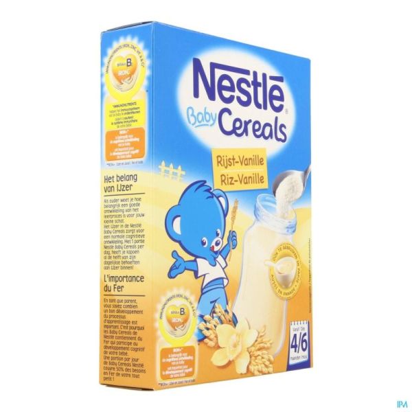 Nestle baby cereals riz-vanille    250g
