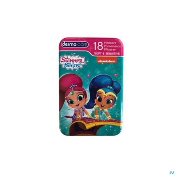 Dermo care soft&sens.shimmer&shine pans. strips 18