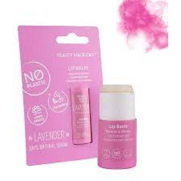 Beauty made easy paper lip balm lav.  6g   otc sol