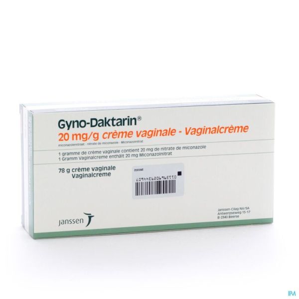 Gyno-daktarin creme 1 x 78 g  2%