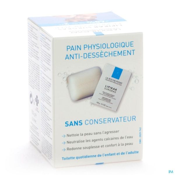 Lrp lipikar pain surgras duo 2x150g 2Ème -40%