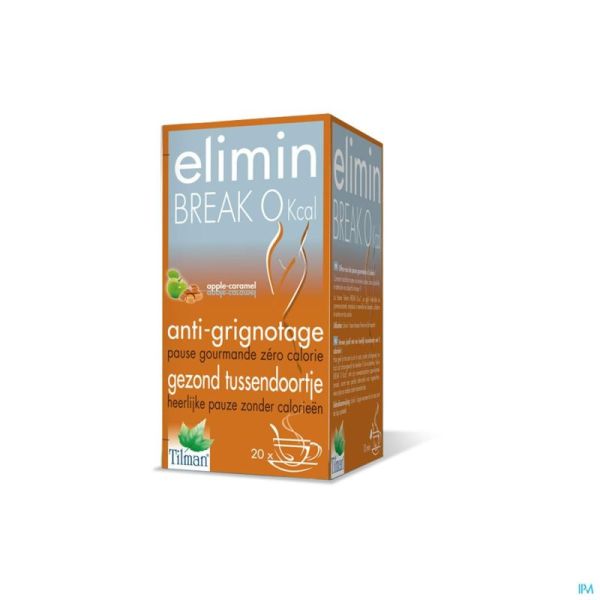 Elimin Break 0% Pomme-caramel Tea-bags 20