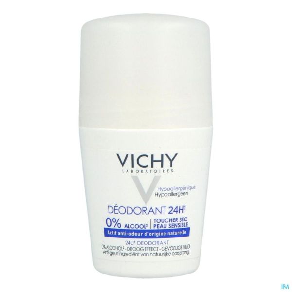 Vichy Deo P React. S/sel Alu Bille 24h 50ml