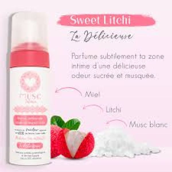 Musc Intime Mousse Nett. Intime Sweet Litchi 150ml