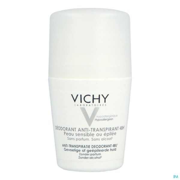 Vichy Deo Peau Sens.-epilee Bille 48h 50ml