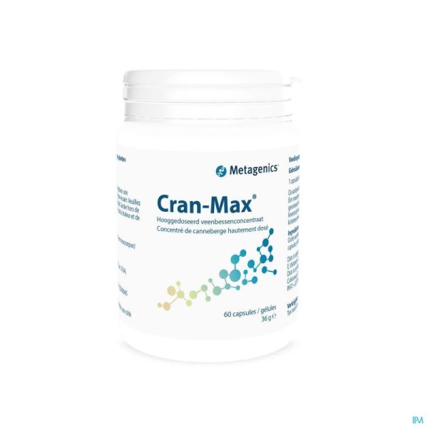 Cran Max V-caps 60x450mg Metagenics