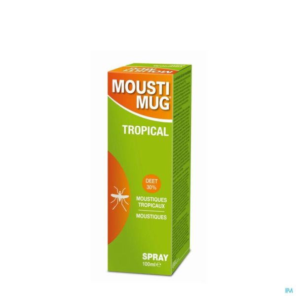 Moustimug tropical 30% deet spr.100ml