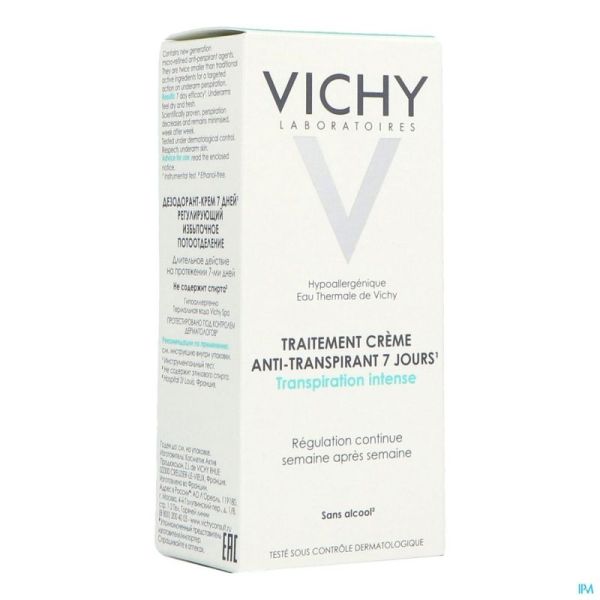 Vichy Deo Transp. Intense Creme 7j 30ml