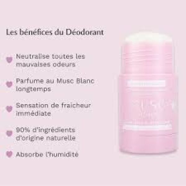 Musc Intime Deodorant Musc Blanc 50g