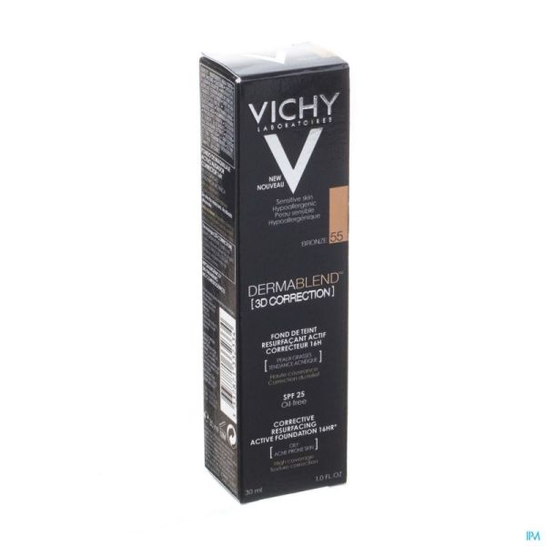 Vichy Fdt Dermablend Correction 3d 55 30ml