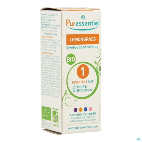 Puressentiel He Lemongrass Bio Hle Ess 10ml