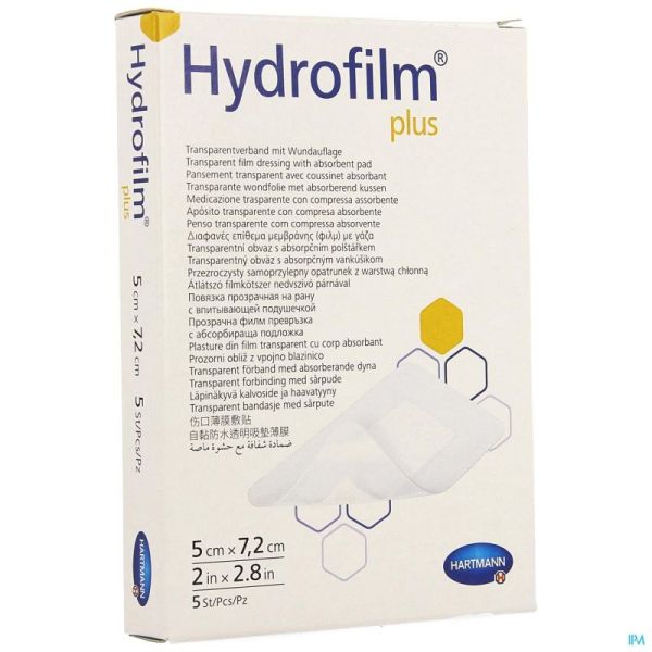 Hydrofilm plus  5x 7,2cm   5 6857702