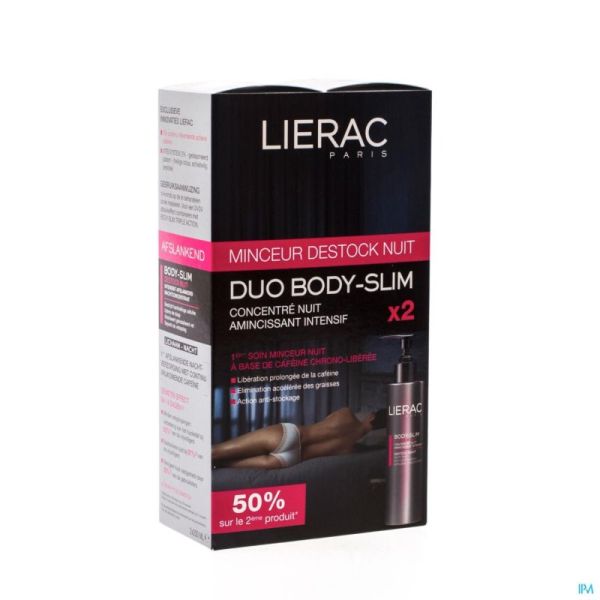 Lierac bodyslim destock nuit duo tube 2x200ml