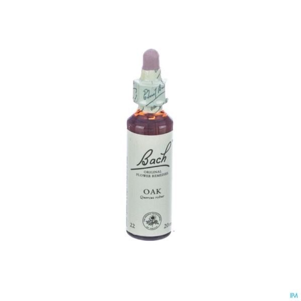 Bach flower remedie 22 oak    20ml