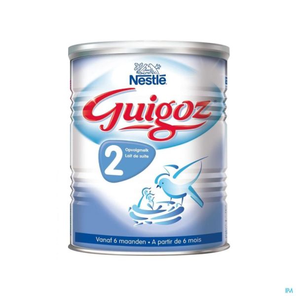 Guigoz 2 l comfortis scoop lait de suite pdr 800g